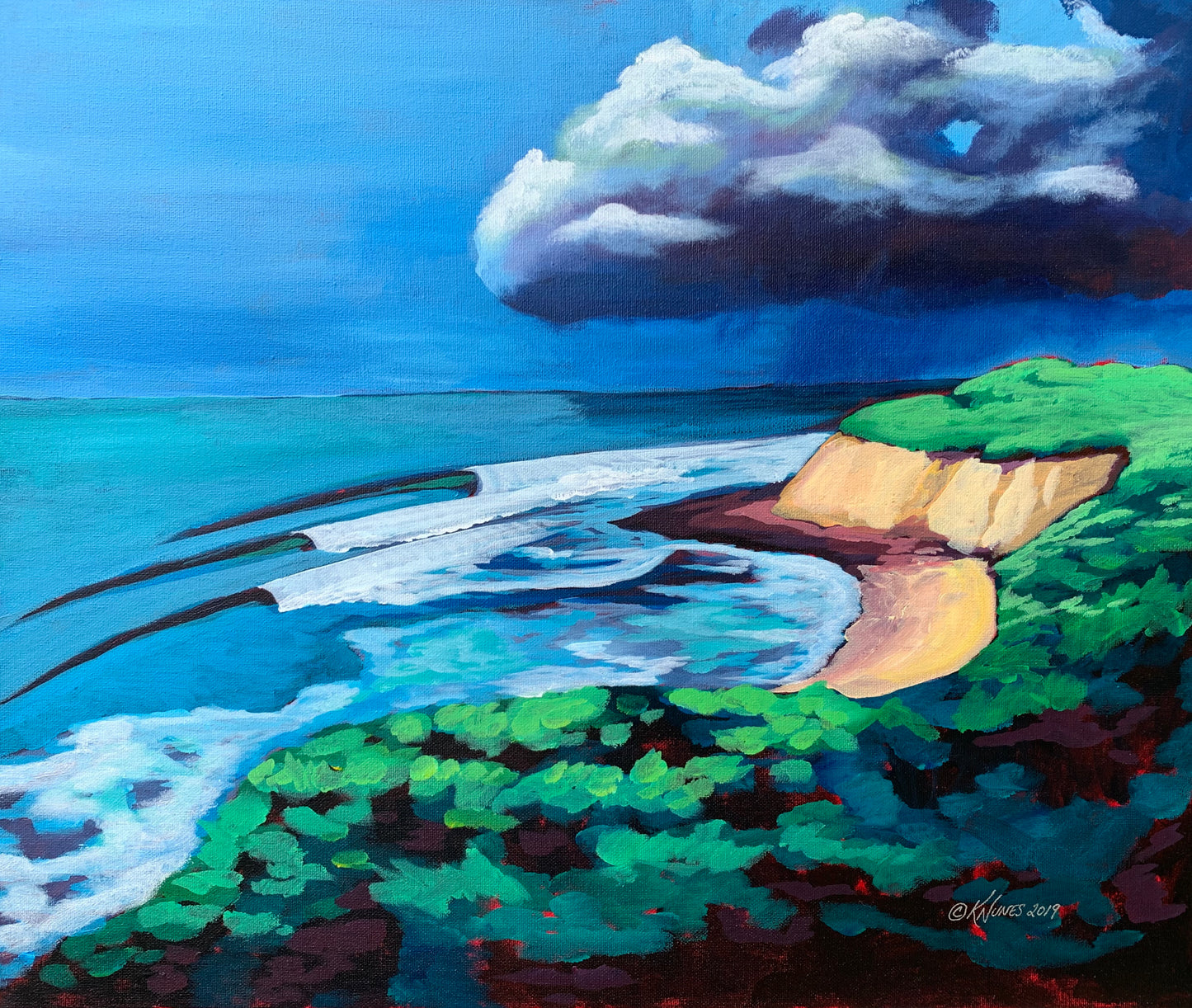 "Bells Beach" 20"x30" Canvas Prints