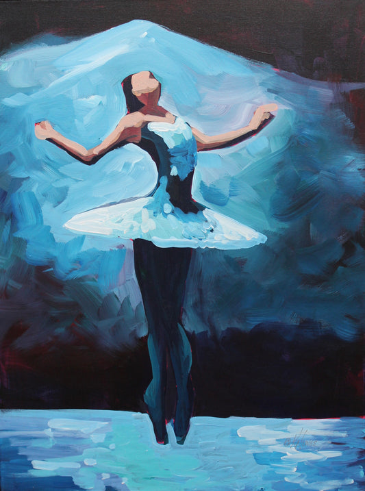 "Ballet" 18"x24" Canvas Print